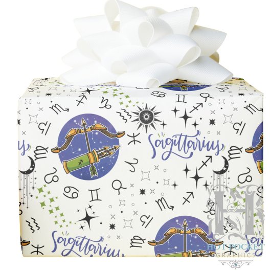 Sagittarius Wrapping Paper Geschenkpapier