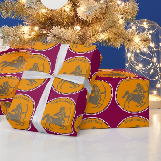 Sagittarius Wrapping Paper Geschenkpapier (Feiertage)