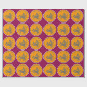 Sagittarius Wrapping Paper Geschenkpapier (Flach)
