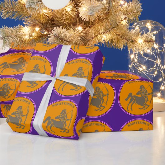 Sagittarius Wrapping Paper Geschenkpapier (Feiertage)