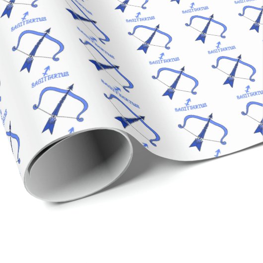 Sagittarius Wrapping Paper Geschenkpapier (Rolleneckpunkt)