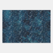 Sagittarius Wrapping Paper Sheets Geschenkpapier Set (Vorderseite 3)