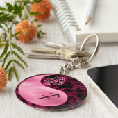 Sagittarius Yin Yang Schlüsselanhänger (Seite)