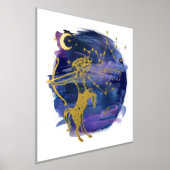 Sagittarius Zeichen des Zodiac Custom Geburtsdatum Foliendrucke (Ablage )