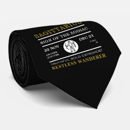 Sagittarius Zeichen des Zodiaks, astrologisch Krawatte