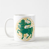 Sagittarius-Zeichen Kaffeetasse (Links)