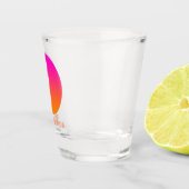 Sagittarius Zodiac (22. November - 21. Dezember) Schnapsglas (Rechts)