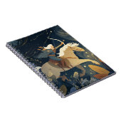 Sagittarius Zodiac Archer-Notebook Notizblock (Rechte Seite)