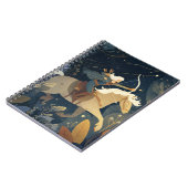 Sagittarius Zodiac Archer-Notebook Notizblock (Linke Seite)
