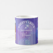 Sagittarius Zodiac Astrologie Signatur Foto Geburt Kaffeetasse (Mittel)