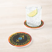 SAGITTARIUS ZODIAC BIRTHDAY JEWEL Astrologie Chart Untersetzer (Seite)