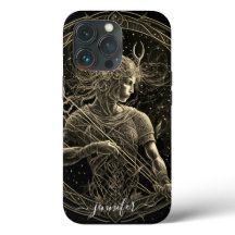 Sagittarius zodiac Black Gold Case-Mate iPhone