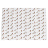 Sagittarius Zodiac Boho Große Geschenktüte (Vorderseite)