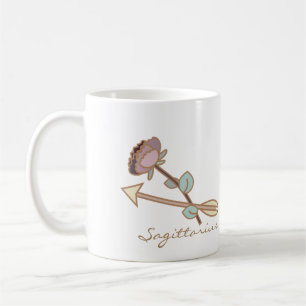 Sagittarius Zodiac Boho Tasse