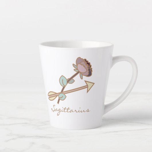 Sagittarius Zodiac Boho Tasse (Rechts)