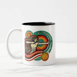 Sagittarius Zodiac Coffee Tasse Frauendesign
