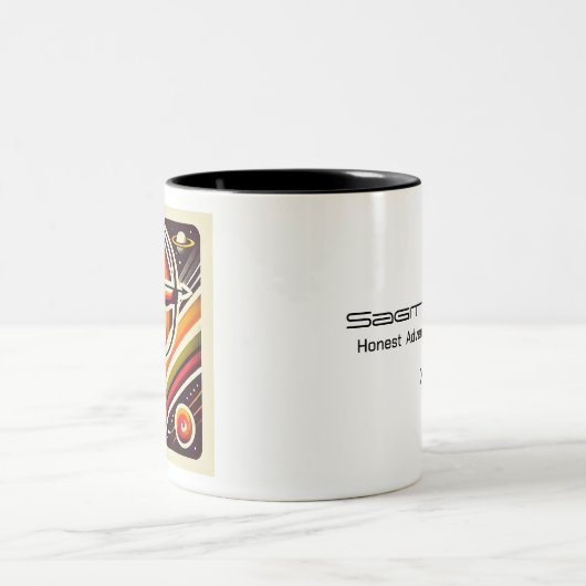 Sagittarius Zodiac Coffee Tasse Männerdesign (Mittel)