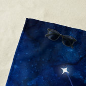 Sagittarius Zodiac Constellation Galaxy Monogram Strandtuch (Beispiel)