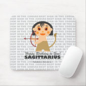 Sagittarius Zodiac für Kinder Mousepad (Mit Mouse)