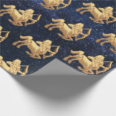 Sagittarius Zodiac Geschenkpapier (Ecke)