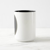 Sagittarius Zodiac Gold Oval Emblem Mug | Luxury A Tasse (Zentrum)