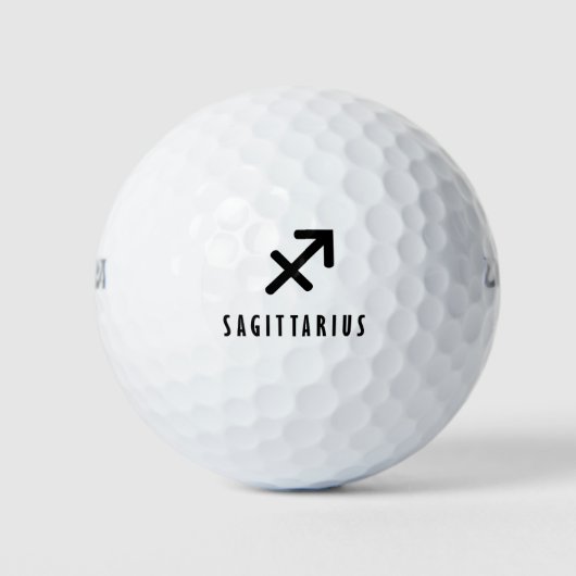 Sagittarius zodiac golfball (Vorderseite)