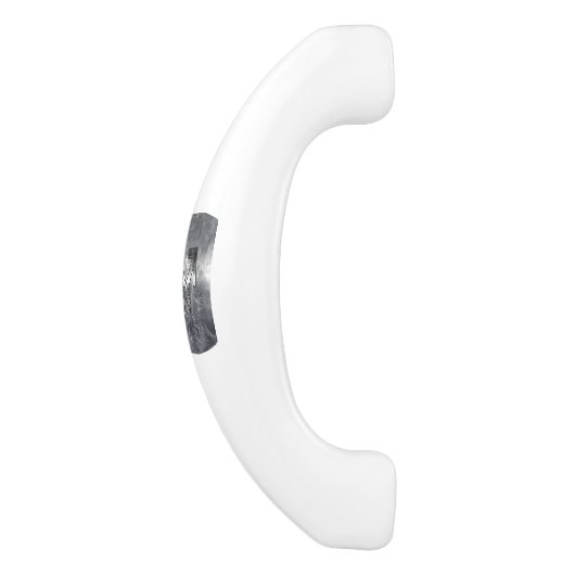 Sagittarius Zodiac Grunge gestörter Stahlstil Keramik Schrankknauf (Seitenansicht)