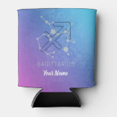 Sagittarius Zodiac Horoscope Star Constellation Dosenkühler (Vorderseite)