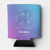 Sagittarius Zodiac Horoscope Star Constellation Dosenkühler (Rückseite)