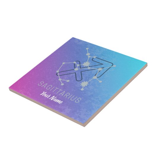Sagittarius Zodiac Horoscope Star Constellation Fliese (Seite)