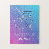 Sagittarius Zodiac Horoscope Star Constellation Puzzle (Vertikal)