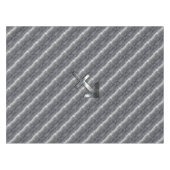 Sagittarius Zodiac in Grunge gestörter Stahl ausse Tischdecke (Vorderseite (Horizontal))