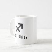 Sagittarius zodiac kaffeetasse (Vorderseite Links)