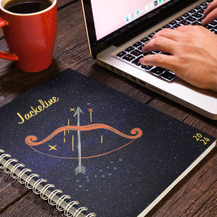 Sagittarius Zodiac l Galaxy Sky Star Kalender 2024 Planer