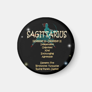 Sagittarius zodiac magnet