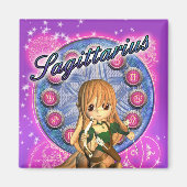 Sagittarius Zodiac Magnet Niedlich Centaur (Vorne)