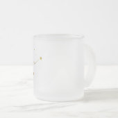 Sagittarius Zodiac Mattierte Bier-Tasse Mattglastasse (VorderseiteRechts)
