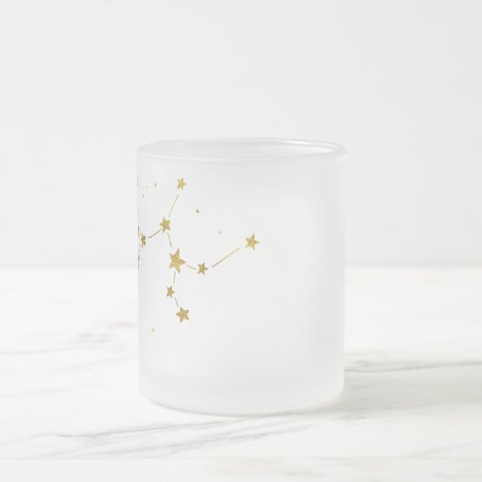 Sagittarius Zodiac Mattierte Bier-Tasse Mattglastasse (Mittel)