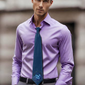 Sagittarius zodiac mit Sternen Krawatte