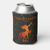 Sagittarius zodiac modern personalisiert dosenkühler (Kanne Rückseite)