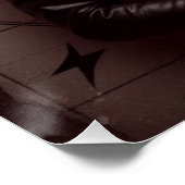 Sagittarius Zodiac Musician Saxophon Poster (Ecke)