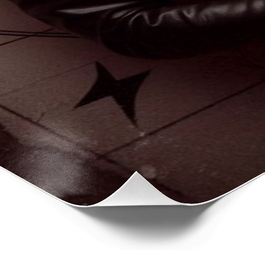 Sagittarius Zodiac Musician Saxophon Poster (Ecke)