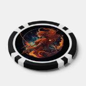 Sagittarius Zodiac Poker Chips - Horoskop-Symbol (Einzeln)