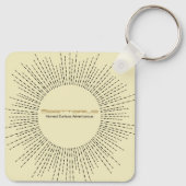 Sagittarius Zodiac Schlüsselanhänger Vintages Desi (Rückseite)