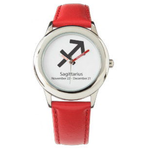 Sagittarius Zodiac Sign Astrologie Armbanduhr