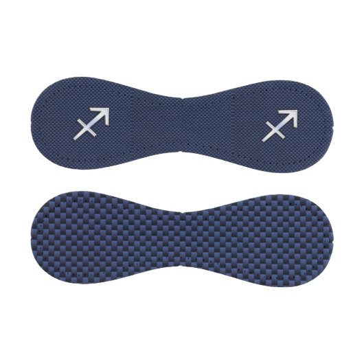 Sagittarius Zodiac Sign auf Navy Carbon Fibre Prin Baseball (Paneele)