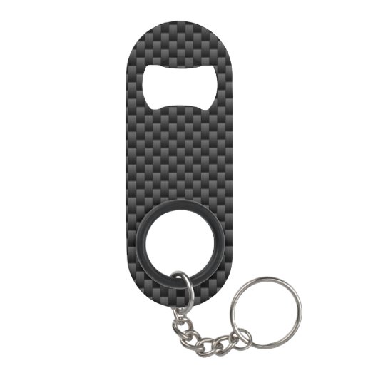 Sagittarius Zodiac Sign Black Carbon Fiber Style Mini Flaschenöffner (Rückseite)