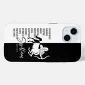 Sagittarius Zodiac Sign Case-Mate iPhone Hülle (Rückseite (Horizontal))