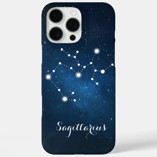 Sagittarius Zodiac Sign Constellation Case-Mate iPhone Hülle (Rückseite)