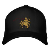 Sagittarius Zodiac Sign Embroidery 22 - 21. Dezemb Bestickte Baseballkappe (Vorderseite)